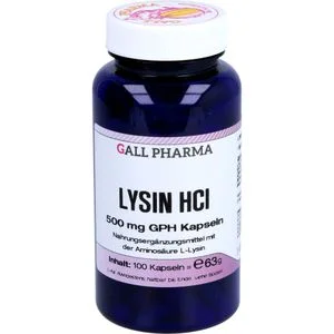 LYSIN HCl 500 mg GPH Kapseln 100 St